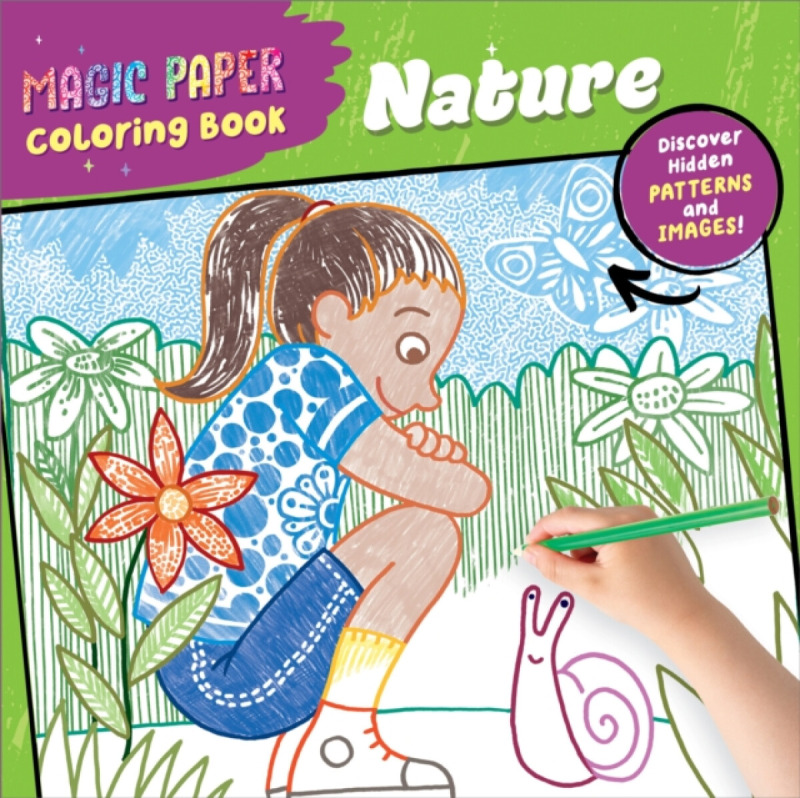 Magic Paper Coloring Book: Nature - Norbert Pautner