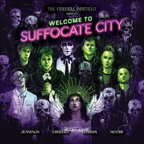 Z2 comics Funeral Portrait Presents: Welcome To Suffocate City - Moore, Leah