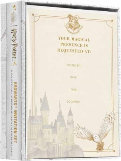 Harry Potter: Hogwarts Invitation Set (Set of 30) INSIGHT EDITIONS