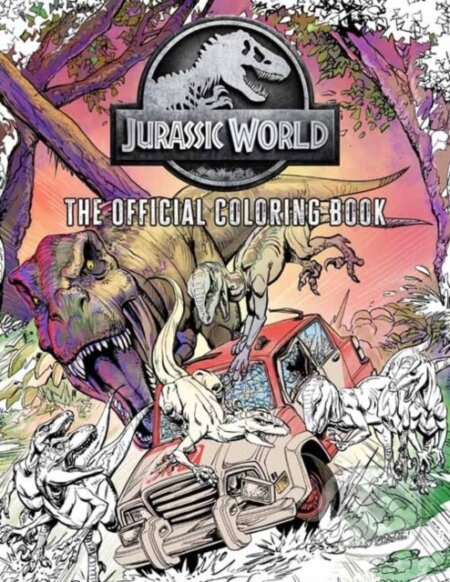 Jurassic World: The Official Coloring Book - Insight Editions - kniha z kategorie Zdraví a životní styl