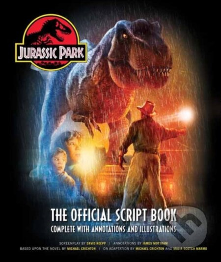 Jurassic Park: The Official Script Book - James Mottram - kniha z kategorie Umění, design a architektura