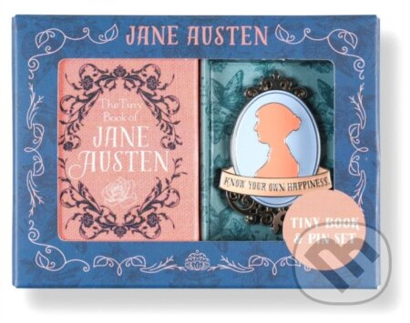 Jane Austen Tiny Book and Pin Set - Insight Editions