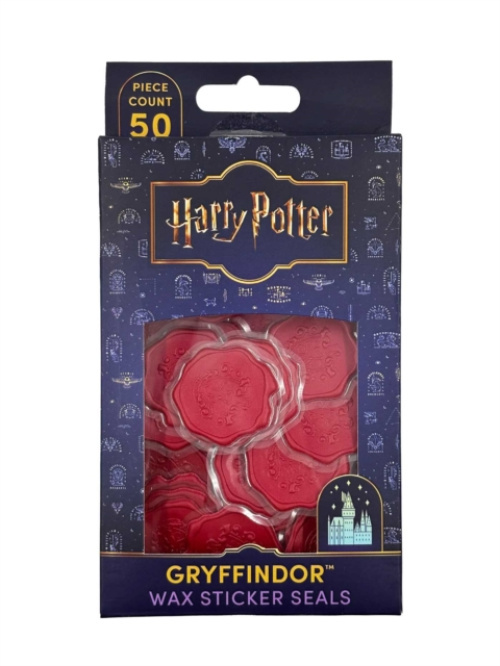 INSIGHT EDITIONS Harry Potter: Gryffindor Wax Sticker Seals (Set of 50) - Insight Editions