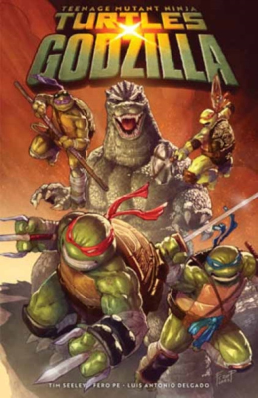 Idea & Design Works Teenage Mutant Ninja Turtles x Godzilla - Seeley, Tim a Pe, Fero