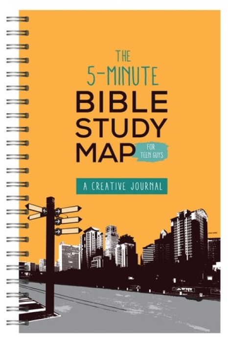 Barbour Pub Inc 5-minute Bible Study Map for Teen Guys - Compiled by Barbour Staff