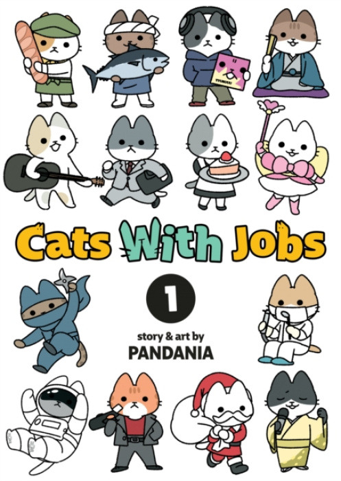 Seven Seas Entertainment, LLC Cats With Jobs Vol. 1 - PANDANIA