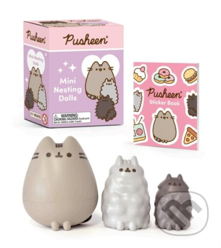 Pusheen Mini Nesting Dolls - Claire Belton - kniha z kategorie Omalovánky, vystřihovánky, papír
