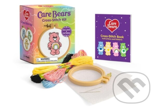 Care Bears Cross-Stitch Kit (Includes 4 Patterns) - Sosae Caetano, Those Characters From Cleveland, LLC - kniha z kategorie Omaľovávanky,…