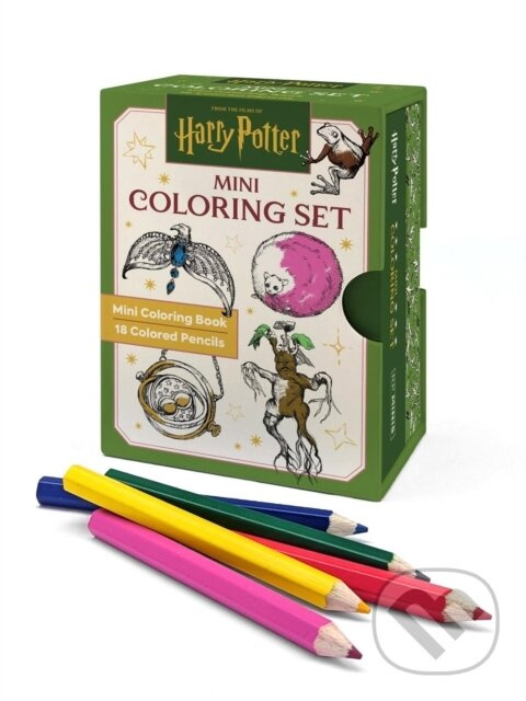 Harry Potter Mini Coloring Set (Includes Mini Coloring Book and 18 Colored Pencils) - kniha z kategorie Pre dospelých