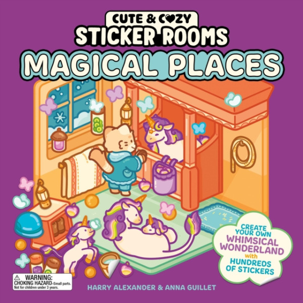 RP Studio Cute & Cozy Sticker Rooms: Magical Places - Alexander, Harry a Guillet, Anna