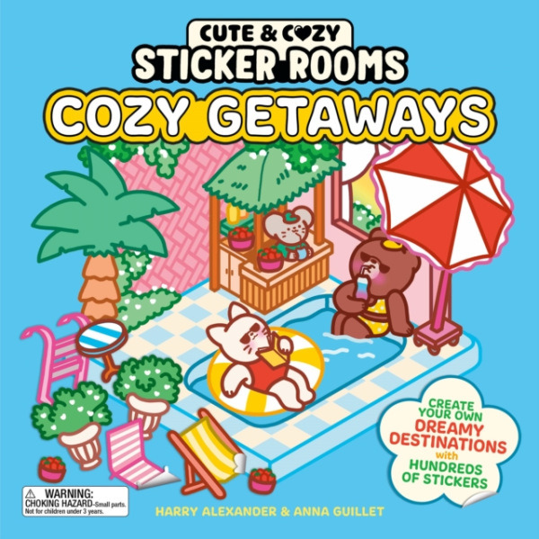 RP Studio Cute & Cozy Sticker Rooms: Cozy Getaways - Alexander, Harry
