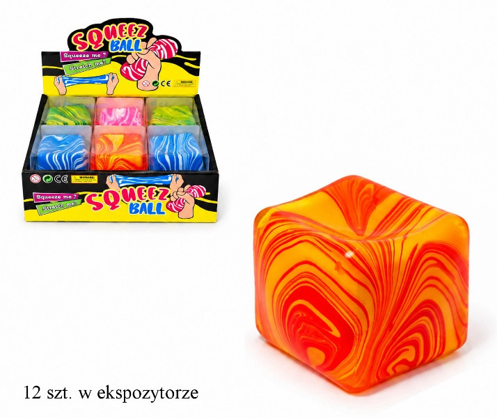 Mačkací antistresová kostka - 1 kus