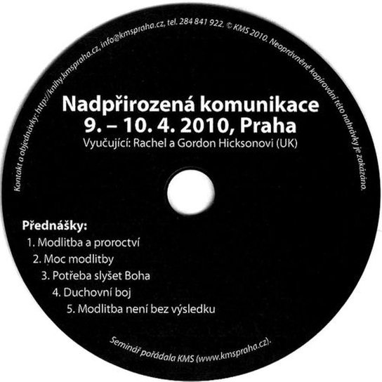 Nadpřirozená komunikace -  Rachel Hicksonová