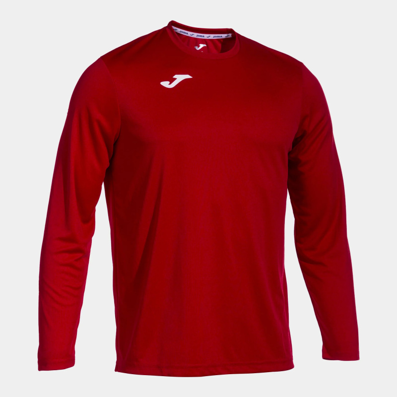 Pánské/chlapecké tričko Joma T-Shirt Combi L/S red Velikost: 6XS-5XS