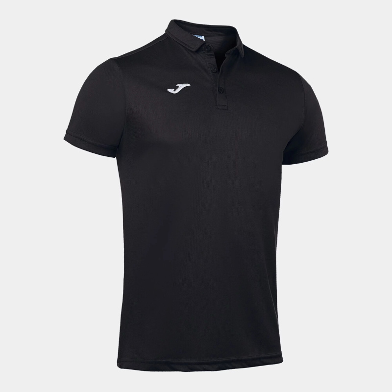 Pánské polo tričko Joma Polo Shirt Hobby Black S/S Velikost: S