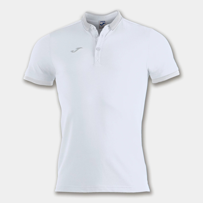 Pánské polo triko Joma Bali II white Velikost: XXL