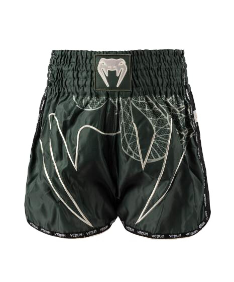 Venum Serpenti Muay Thai Shorts - Khaki/Bronze/Ivory Velikost: S