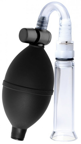 XR Brands Size Matters - Clitoral Pump System with Detachable Acrylic Cylinder