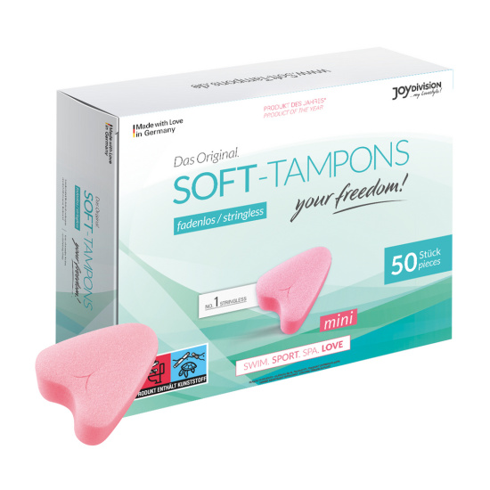 Joydivision Soft Tampons Mini - 50 Pieces