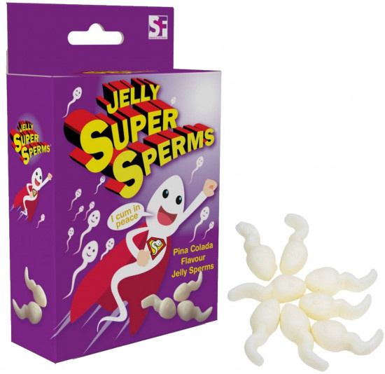 Bonbóny ve tvaru spermie Candy Splash