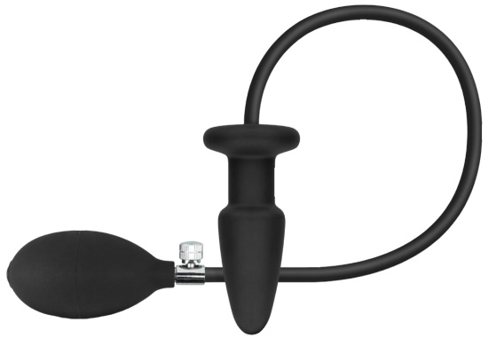 Easytoys Anal Collection Inflatable Anal Pump - Black