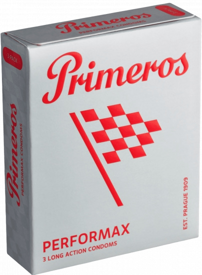 Primeros Performax - kondomy podporující erekci (3 ks)