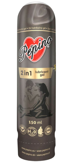 PEPINO 2v1 lubrikační gel 150 ml