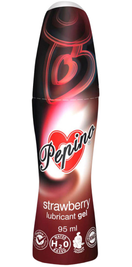 PEPINO Strawberry lubrikační gel 95 ml