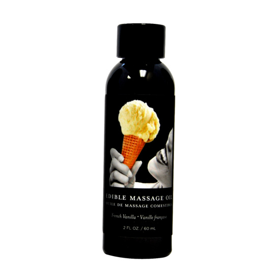 Vanilkový masážní olej k jídlu - 60 ml