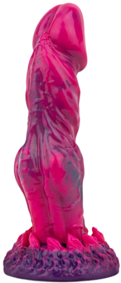 Mythical Mates - Another World Dildo Pink & Purple - 22.4 cm