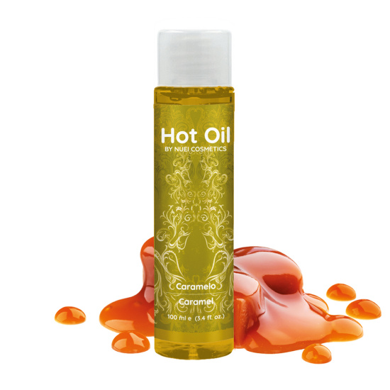 Ohřívací masážní gel - karamel - 3 fl oz / 100 ml