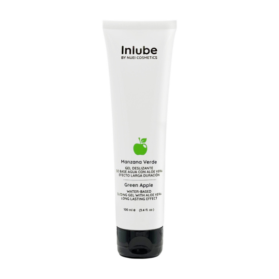 Lubrikační gel na vodní bázi - Zelené jablko - 100 ml