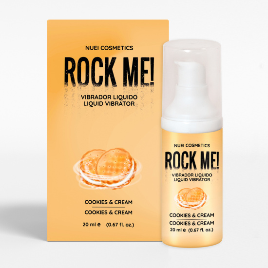 Tekutý vibrátor - Cookies a Smetana - 20 ml