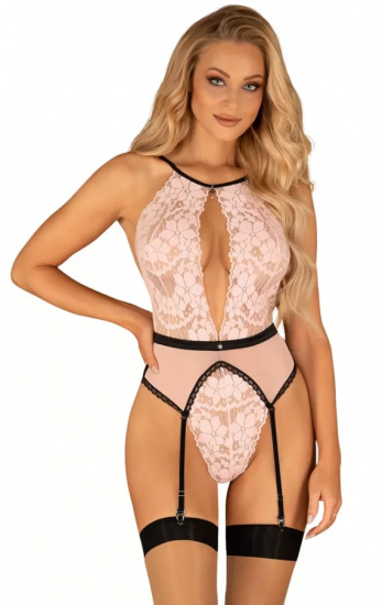 Růžové body Sweet Amara, S–M