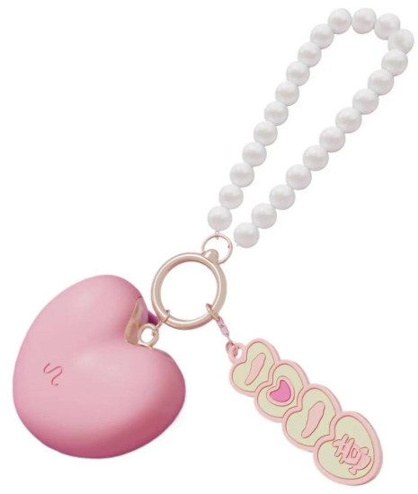 Vibrační klíčenka Pearl Heart