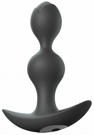 Vibrační anální kuličky Duovelle (11,2 cm), černé