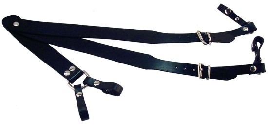 ROUGE Braces Black L/XL