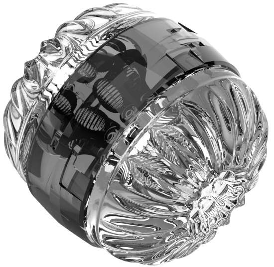 Oboustranný masturbátor Twist Joy (8 cm)