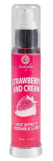 Secret Play STRAWBERRY & CREAM HOT EFFECT KISSABLE LUBRICANT