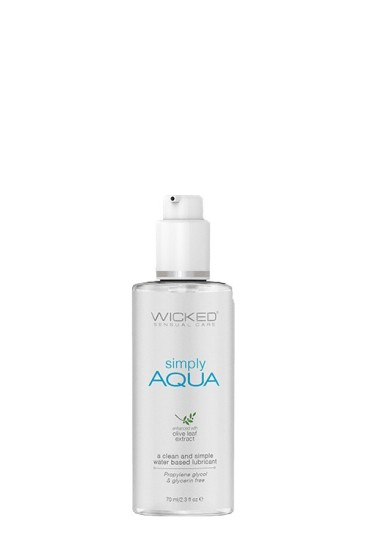 WICKED SIMPLY AQUA LUBRICANT 70ML