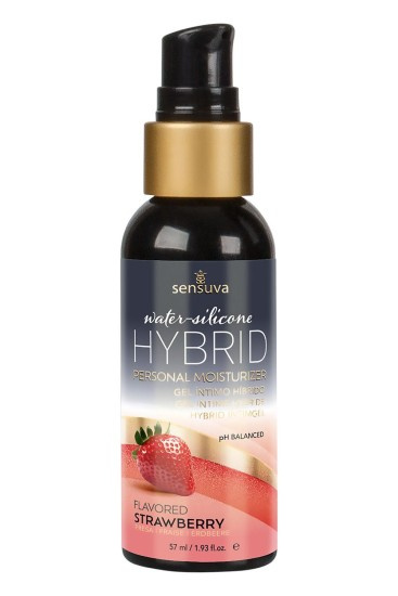 Sensuva Hybrid Osobní Lubrikant Jahoda 57ml