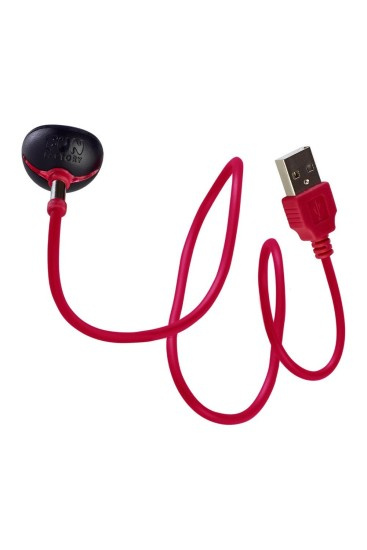 FUN FACTORY USB MAGNETICKÁ NABÍJEČKA ČERVENÁ