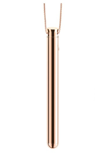 Vibrační náhrdelník Le Wand, růžové zlato