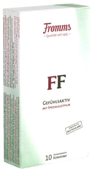 Fromms Single: FF, 10 condoms
