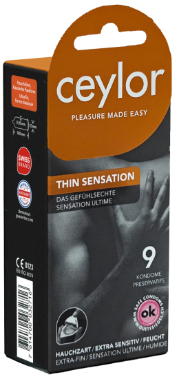 Ceylor Single: Thin Sensation 9 pcs