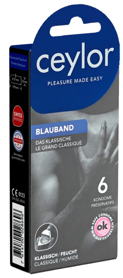 Ceylor Single: Blauband condoms 6 pcs