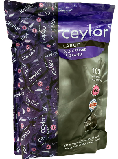 Ceylor Bulk-Pack: Large, 100 pcs