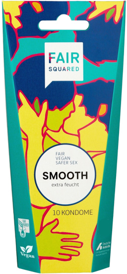 Fair Squared Single: Smooth, 10 Fair Trade condoms
