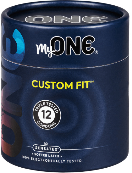 MyOne Single: Custom Fit, size 45D, 12 condoms