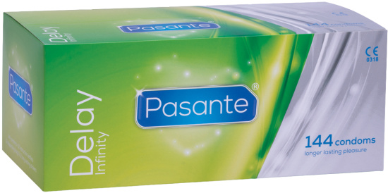 Pasante Delay condoms 144 pcs
